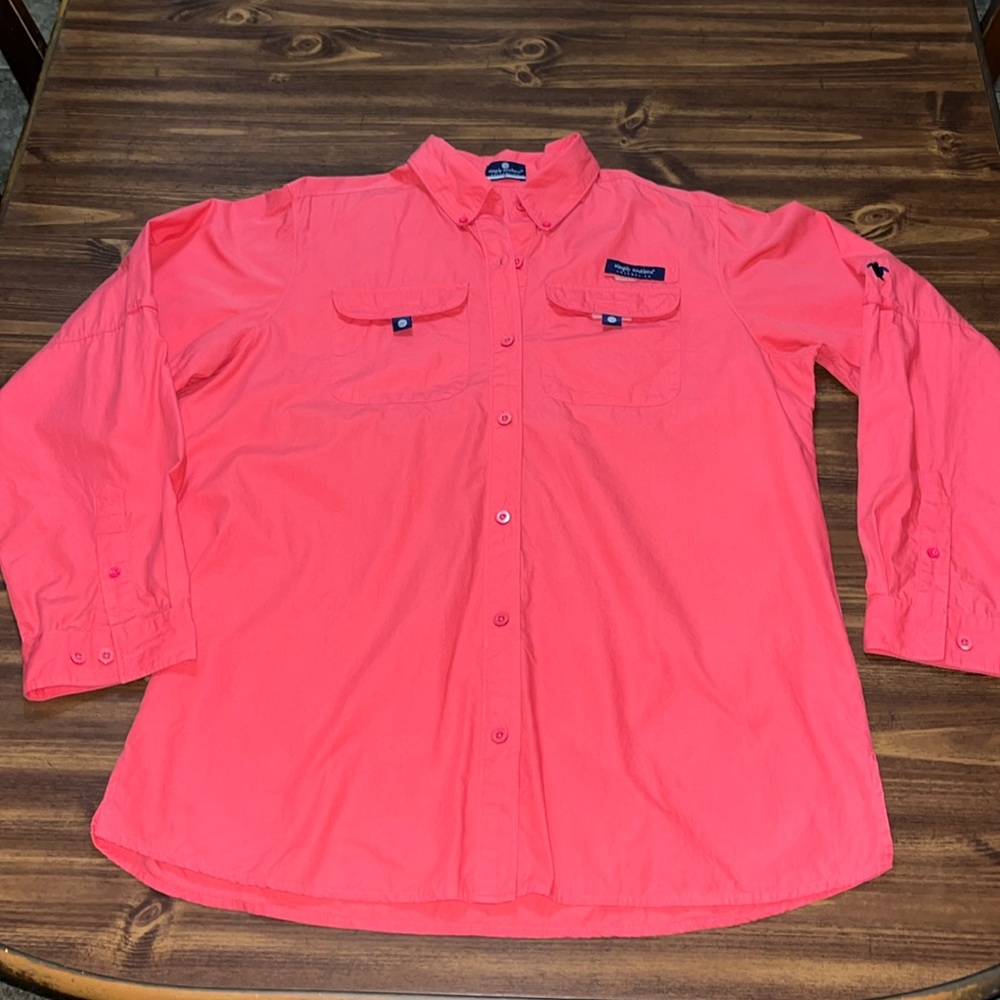 Simply Southern Women’s Button down long sleeve shirt size XL